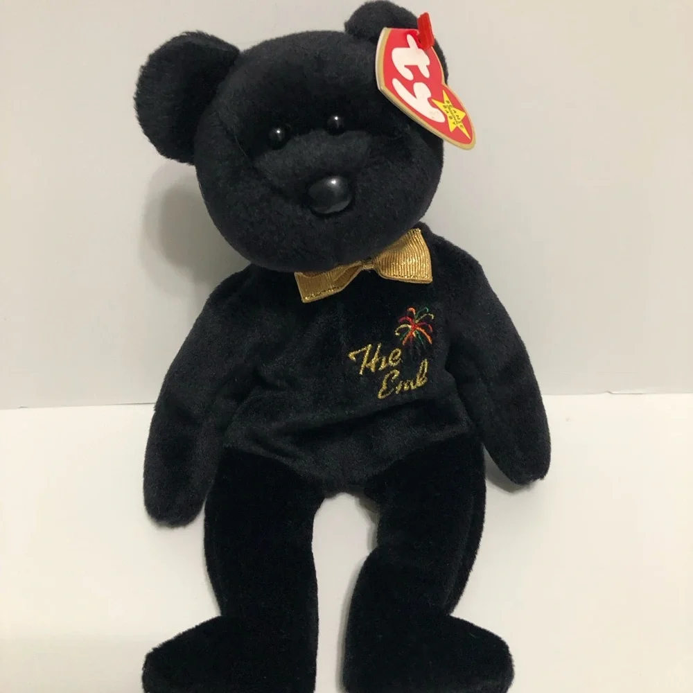 Ty Beanie Baby The‎ End 1999 Y2k Millennium Teddy Bear.